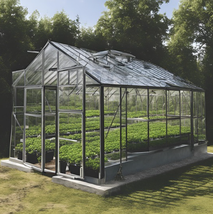 Sustainable Backyard Greenhouse: A Year-Round Food Source